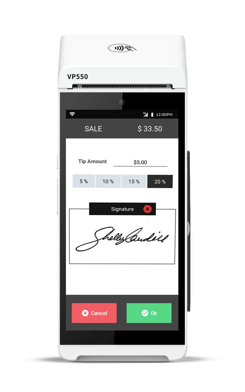 Valor Paytech VP550